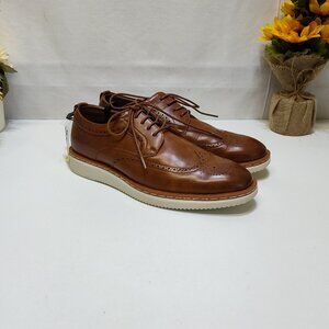 George Jonaah Wingtip Oxford Dress Shoes Size 9 Memory Insole True To Size Fit